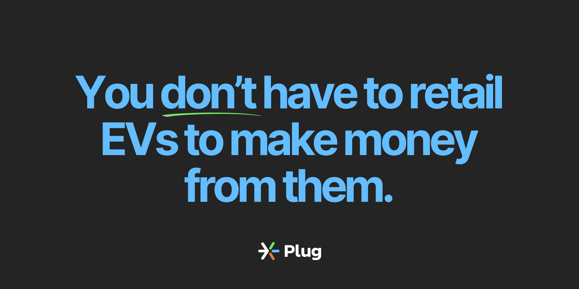 How to Profit from EVs, Even If You Don't Sell Them