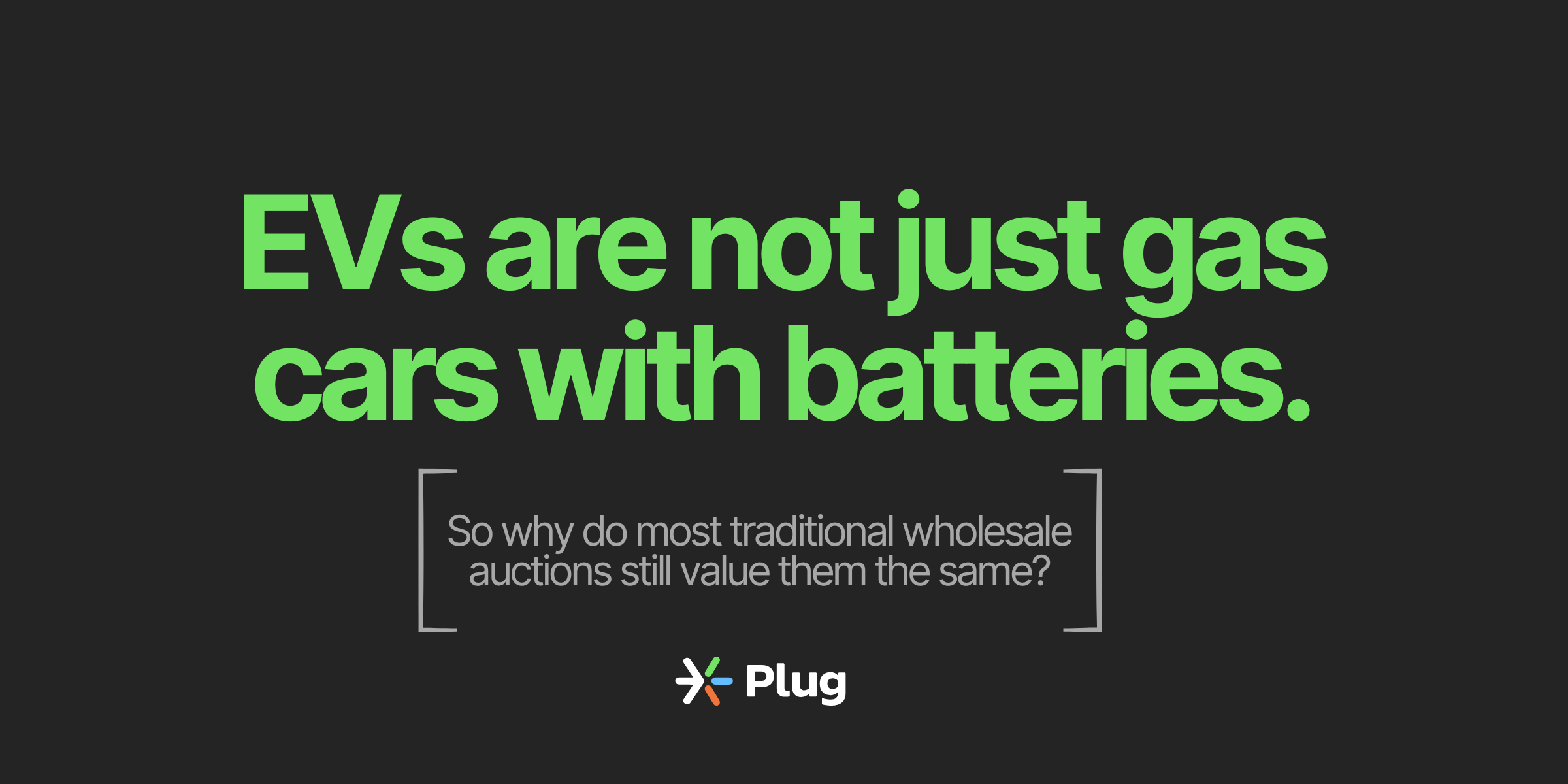 Stop Treating EVs Like Gas Cars. They’re Not.